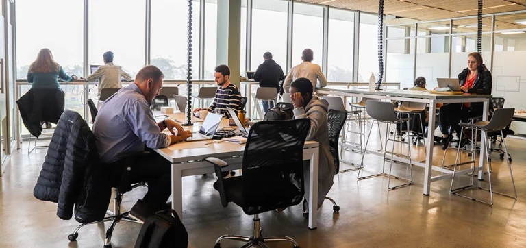 Why workers thrive: Three benefits of a coworking space